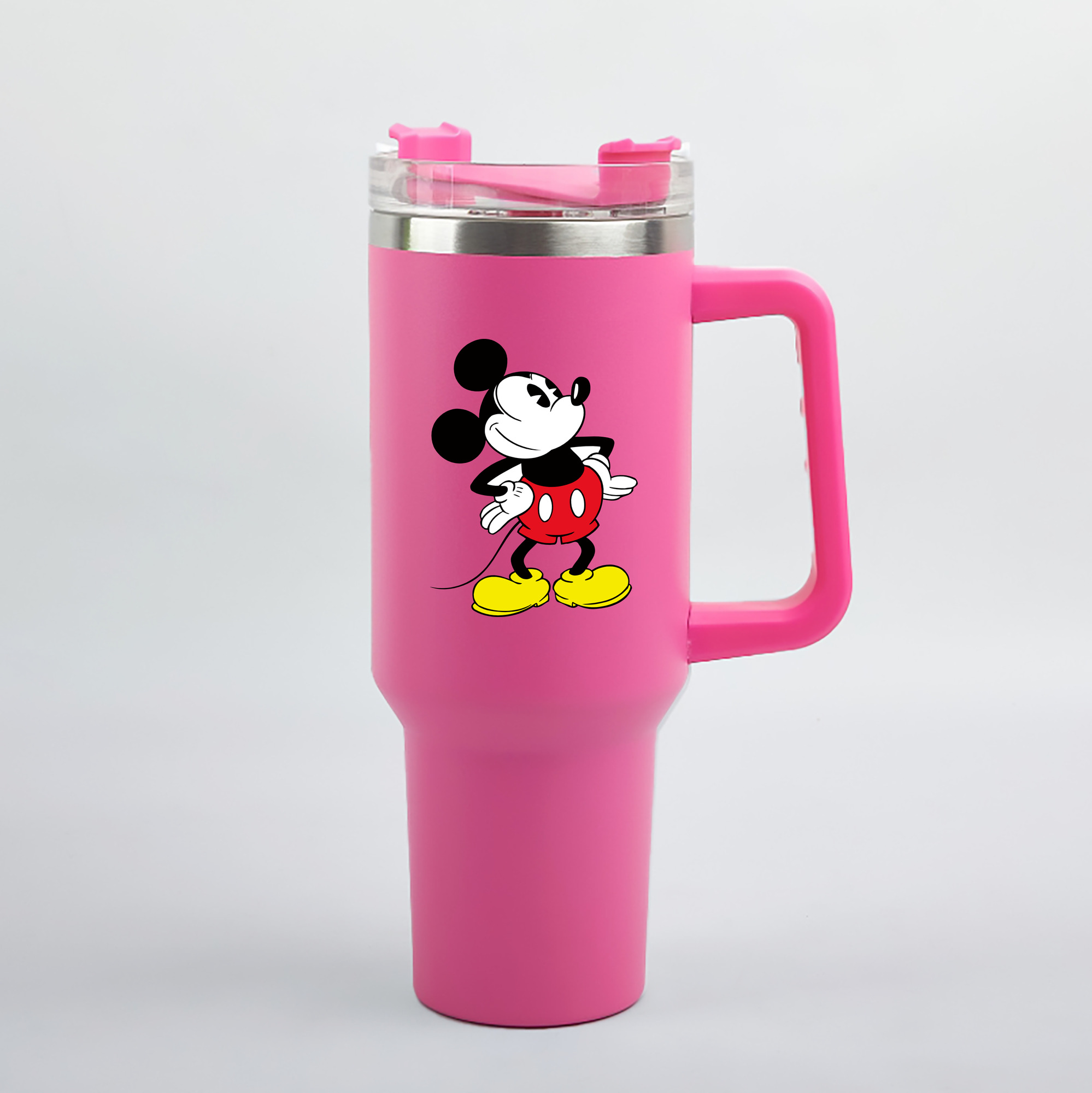 （画像用） ミッキーマウス Mickey Mouse 1200mL車用タンブラー（カラープリント）